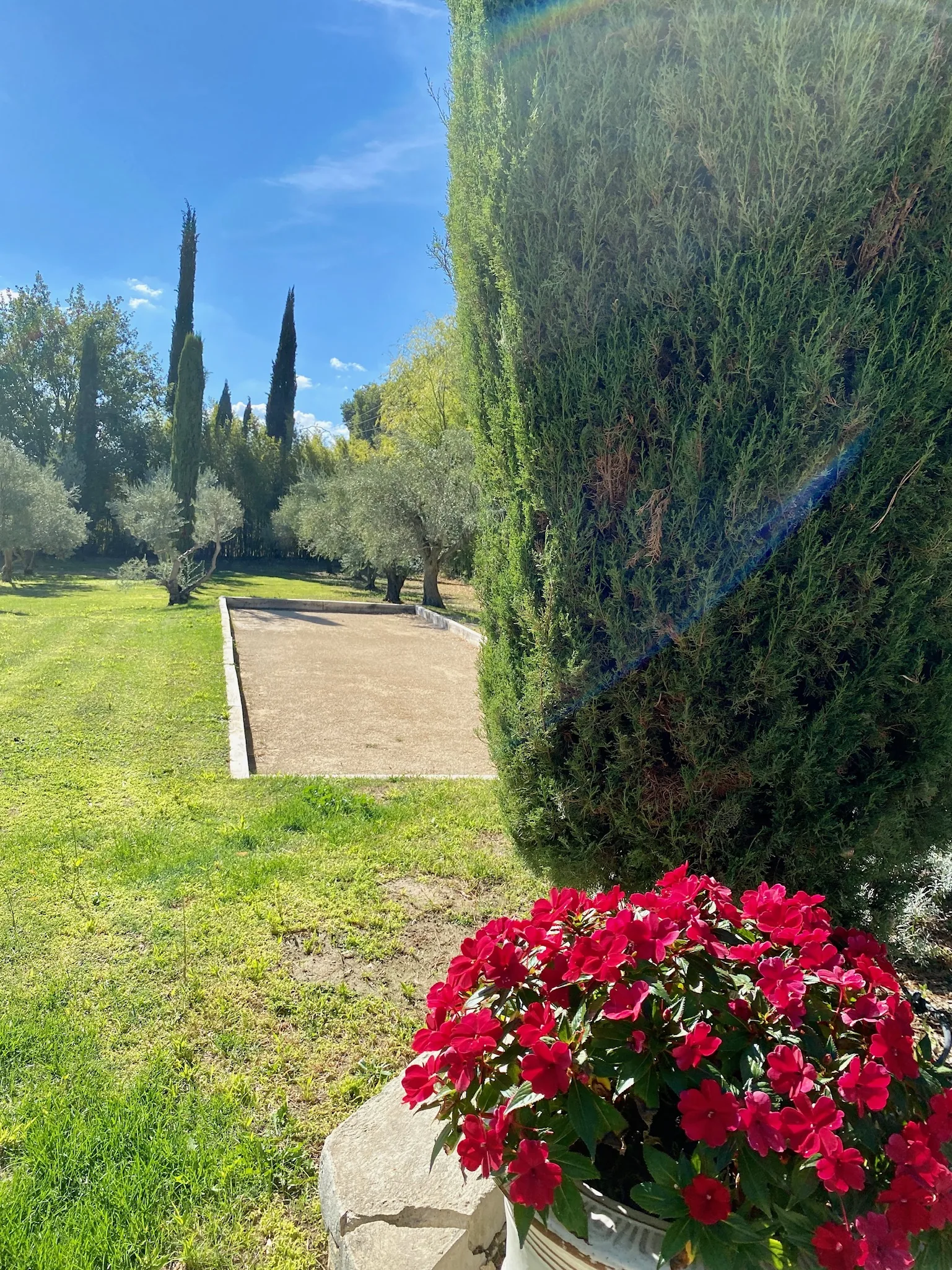 Terrain de pétanque