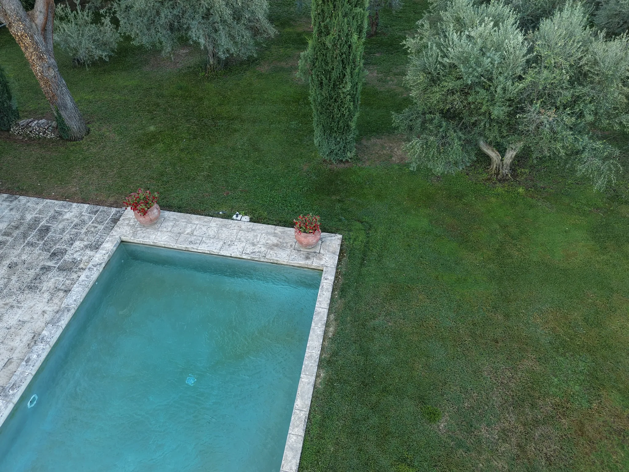 Piscine et jardin de la Bastide 1820